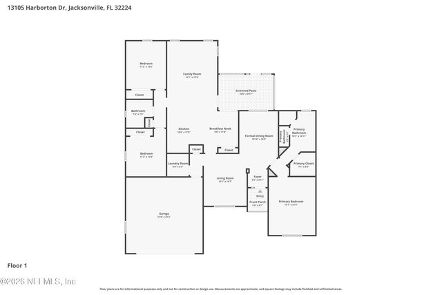 13105 HARBORTON Drive, Jacksonville, FL 32224