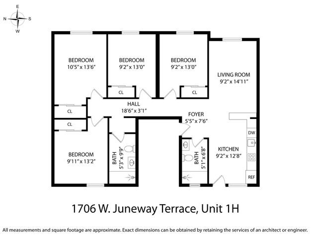 1706 W Juneway Terrace 2H, Chicago, IL 60626