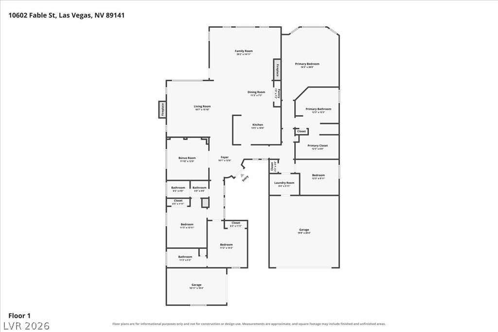 10602 Fable Street, Las Vegas, NV 89141 — photo 2
