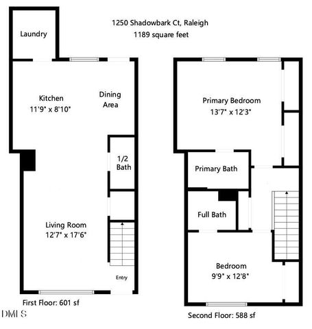 1250 Shadowbark Court, Raleigh, NC 27603