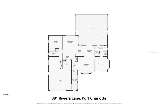 881 RIVIERA LANE NW, Port Charlotte, FL 33948