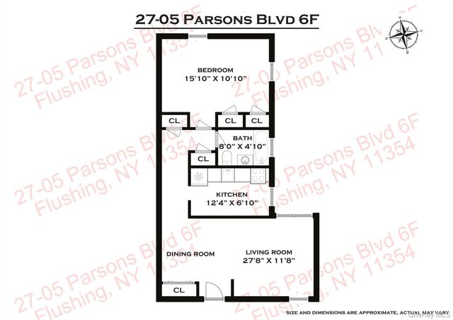 27-05 Parsons Boulevard 6F, Flushing, NY 11354
