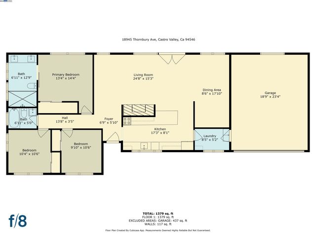 18945 Thornbury Ave, Castro Valley, CA 94546