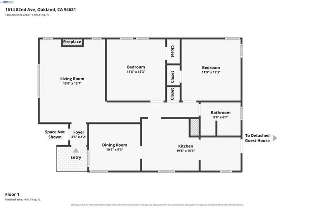 1614 82nd Ave, Oakland, CA 94621