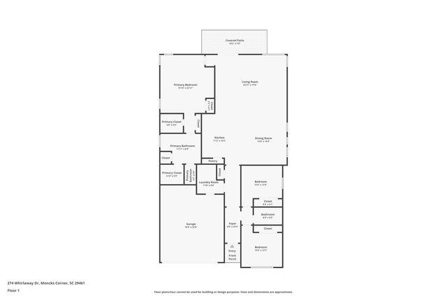 274 Whirlaway Drive, Moncks Corner, SC 29461