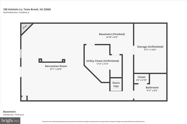 180 HOLSTEIN LN, Toms Brook, VA 22660