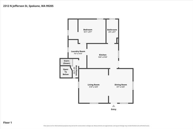 2312 N Jefferson St, Spokane, WA 99205