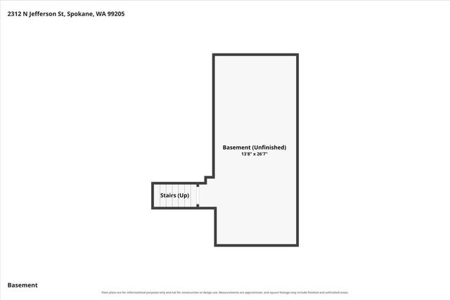 2312 N Jefferson St, Spokane, WA 99205