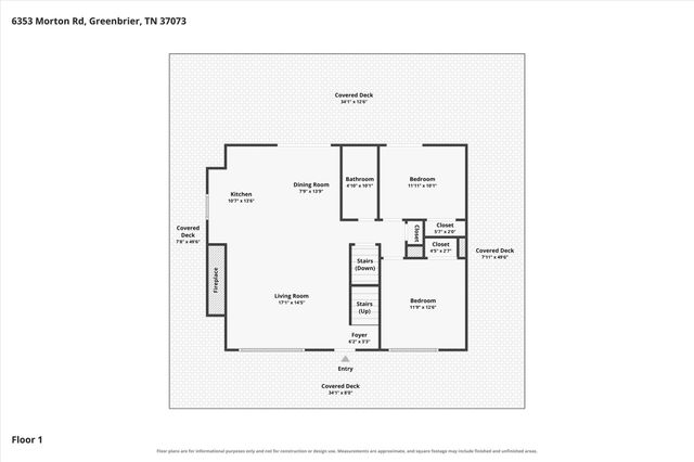 6353 Morton Rd, Greenbrier, TN 37073