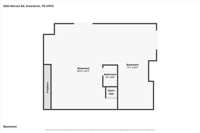 6353 Morton Rd, Greenbrier, TN 37073