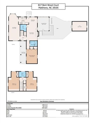 817 Bent Wood Court, Matthews, NC 28105