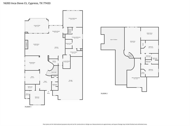 16203 Inca Dove Court, Cypress, TX 77433