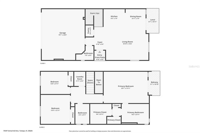 7539 TAMARIND AVENUE, Tampa, FL 33625