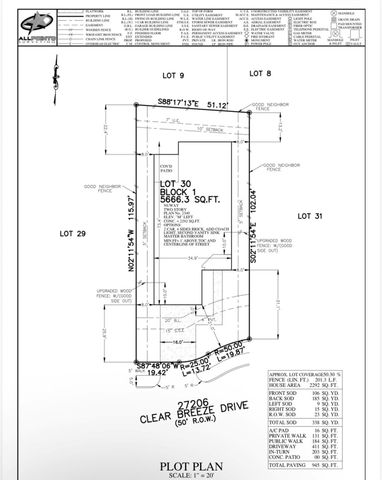 27206 Clear Breeze Drive, Katy, TX 77493