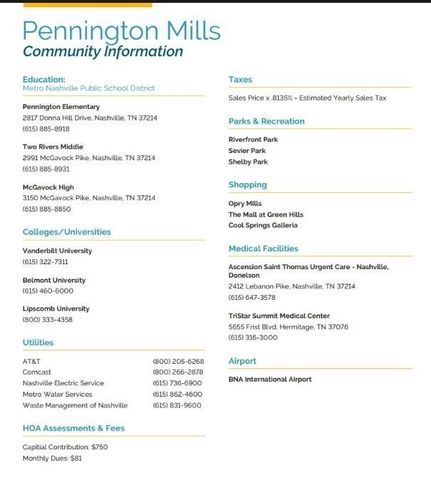 2442 Watercourse Court, Nashville, TN 37214