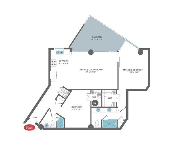 1001 Belleview Street 307, Dallas, TX 75215