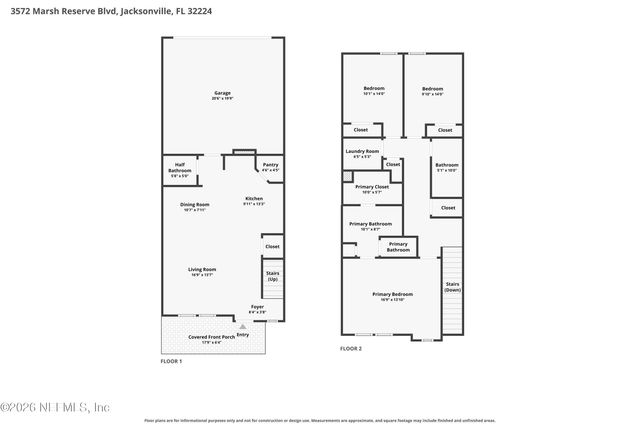 3572 MARSH RESERVE Boulevard, Jacksonville, FL 32224
